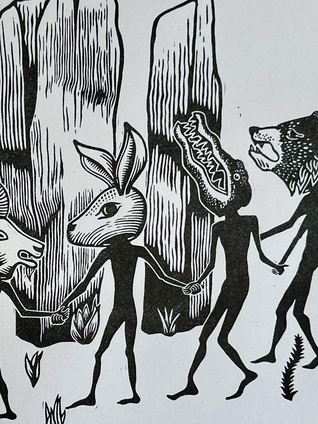 The Ritual I riso print