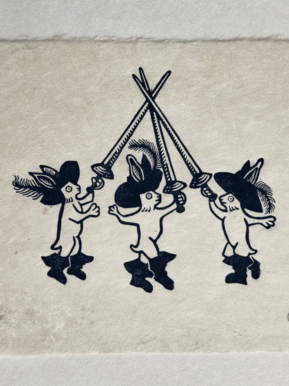 Classic tales but marginalia: The Three Musketeers