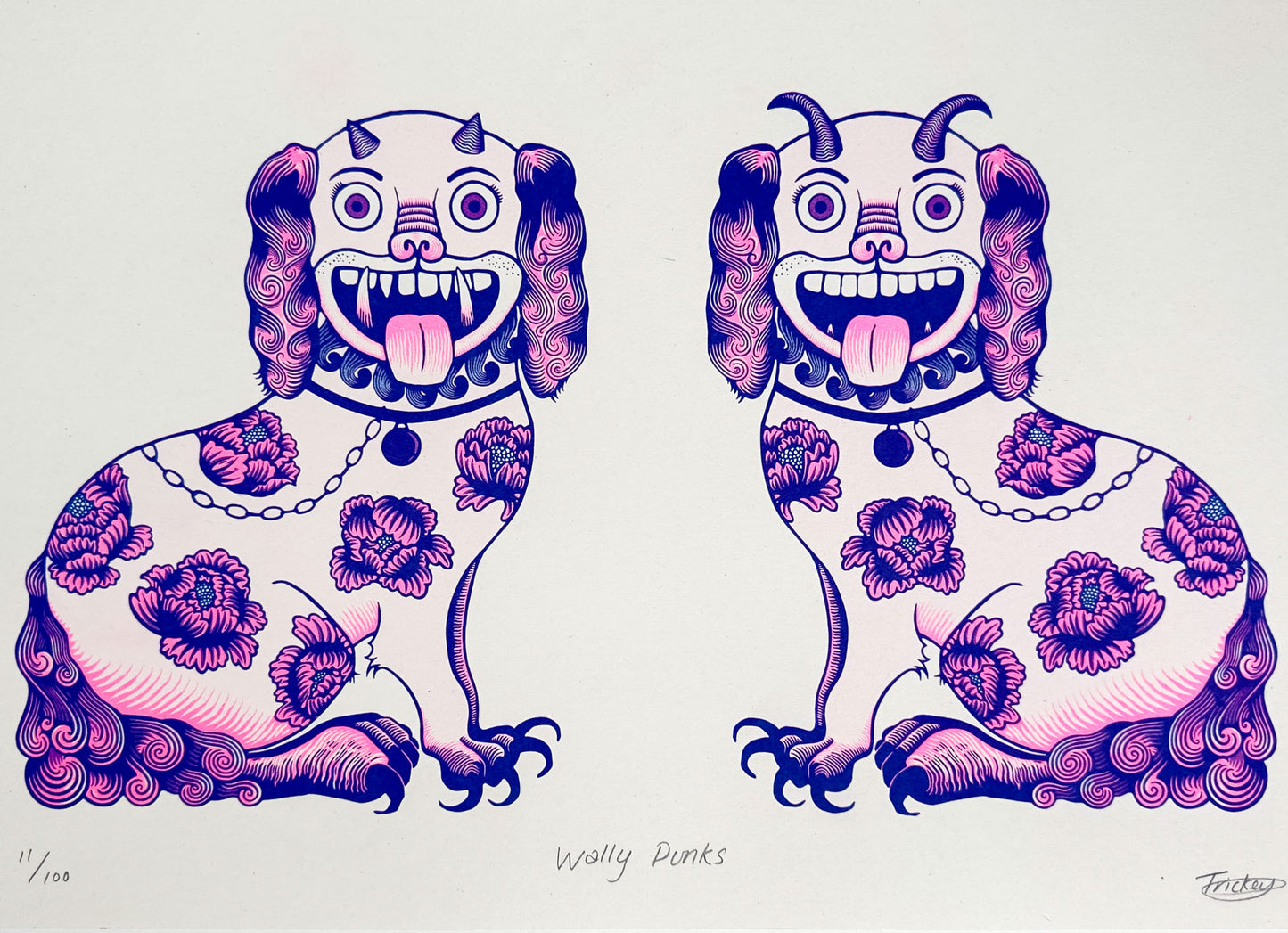 Wally Punks riso