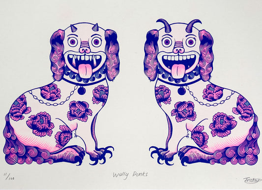 Wally Punks riso