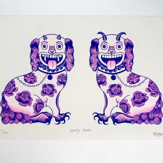 Wally Punks riso