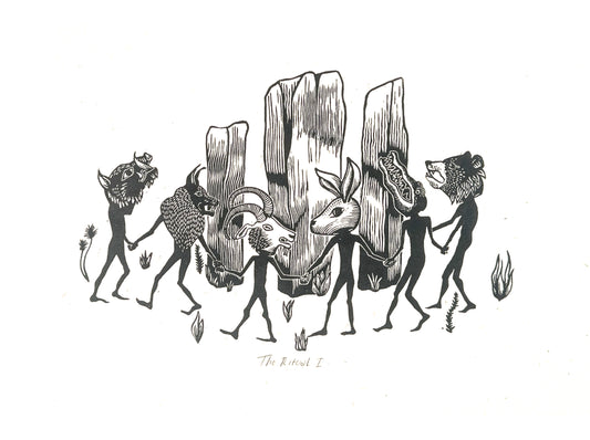 The Ritual I riso print