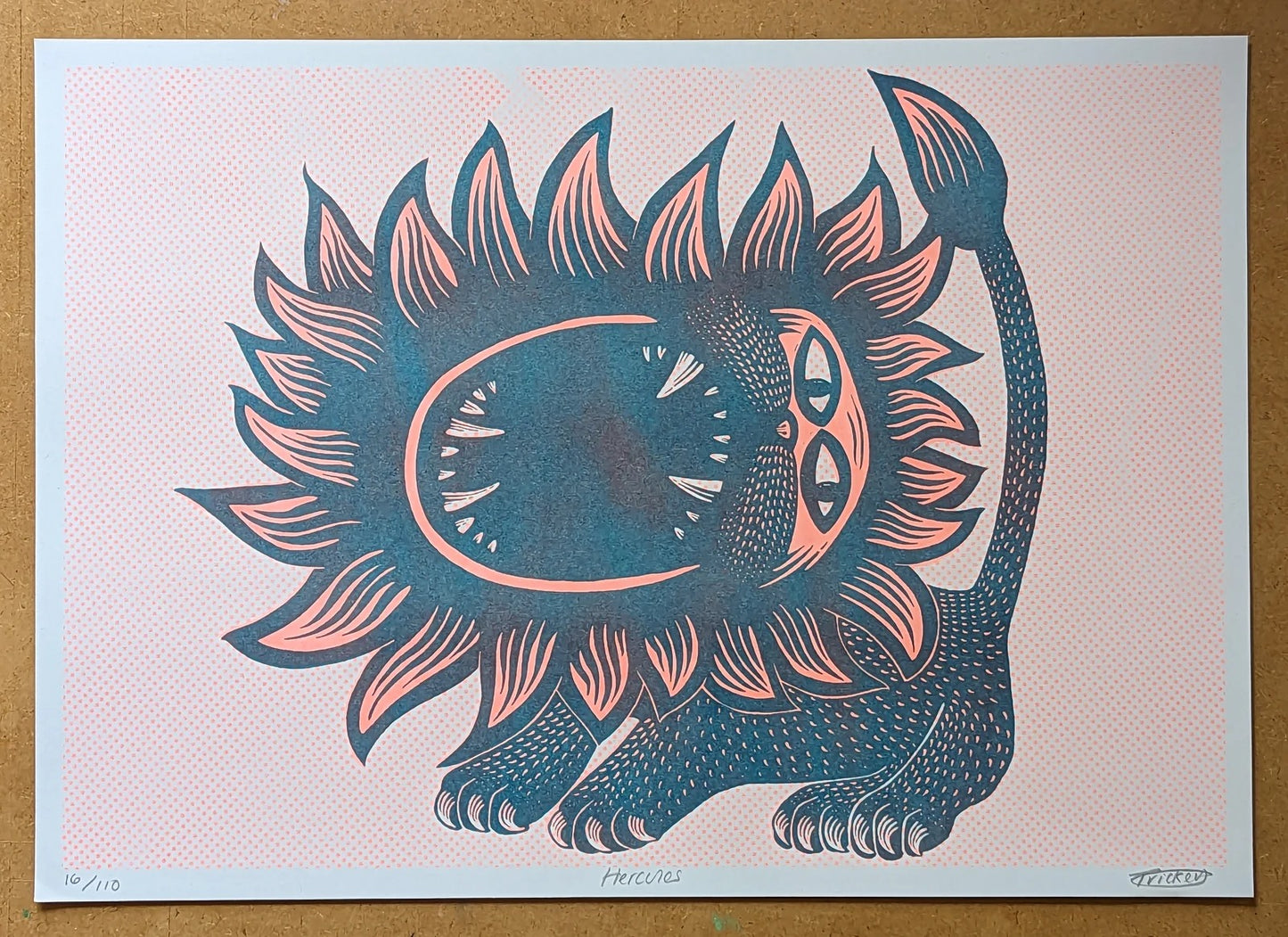 Hercules A3 riso print