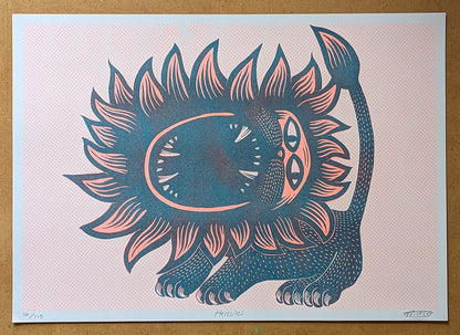 Hercules A3 riso print