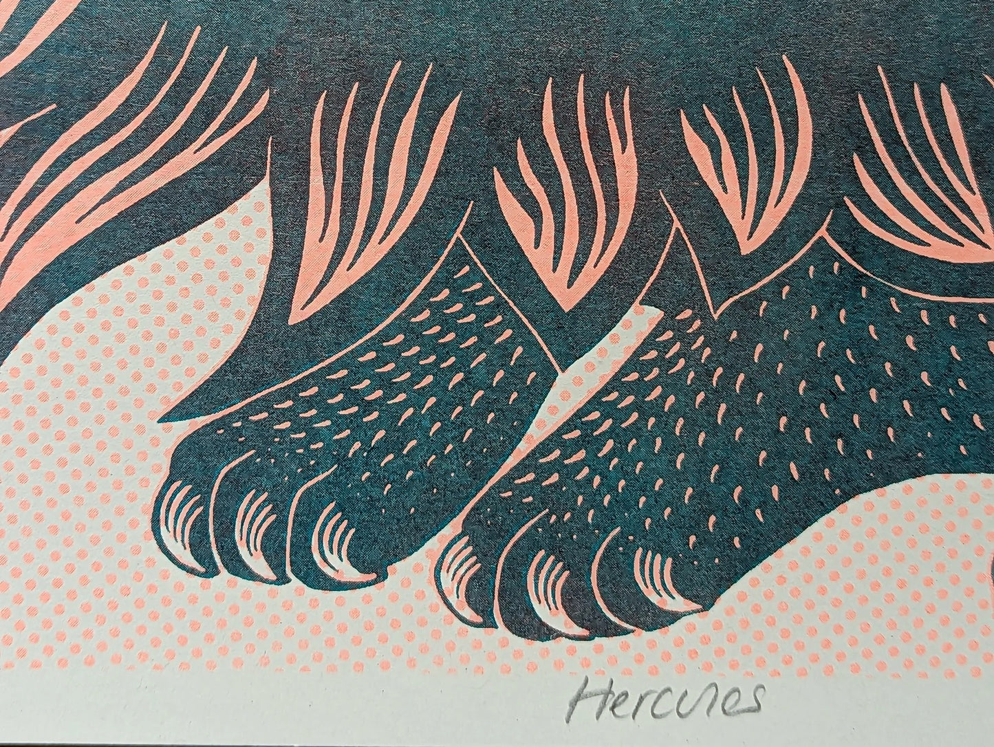 Hercules A3 riso print